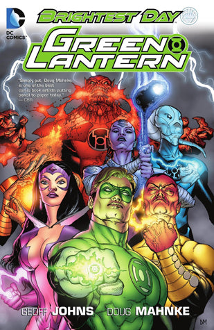 Book cover of Green Lantern, Volume 10: Brightest Day by Geoff Johns (Writer), Doug Mahnke (Illus.), Shane Davis (Illus.), Christian Alamy (Illus.)