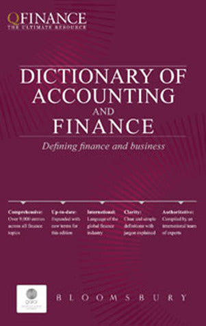 Book cover of QFINANCE: The Dictionary Of Accounting And Finance by Various