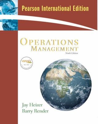 Book cover of Operations Management by Jay Heizer, Barry Render