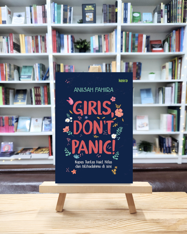 Book cover of Girls Don't Panic! by Aniisah Fahiira