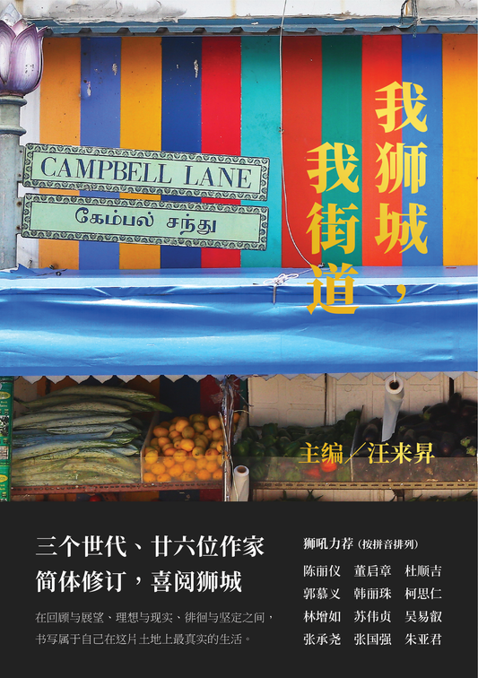 Book cover of 我狮城，我街道 by 汪来昇